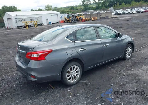 2018 Nissan Sentra Sv из США, поврежденный, VIN 3N1AB7AP0JL660081